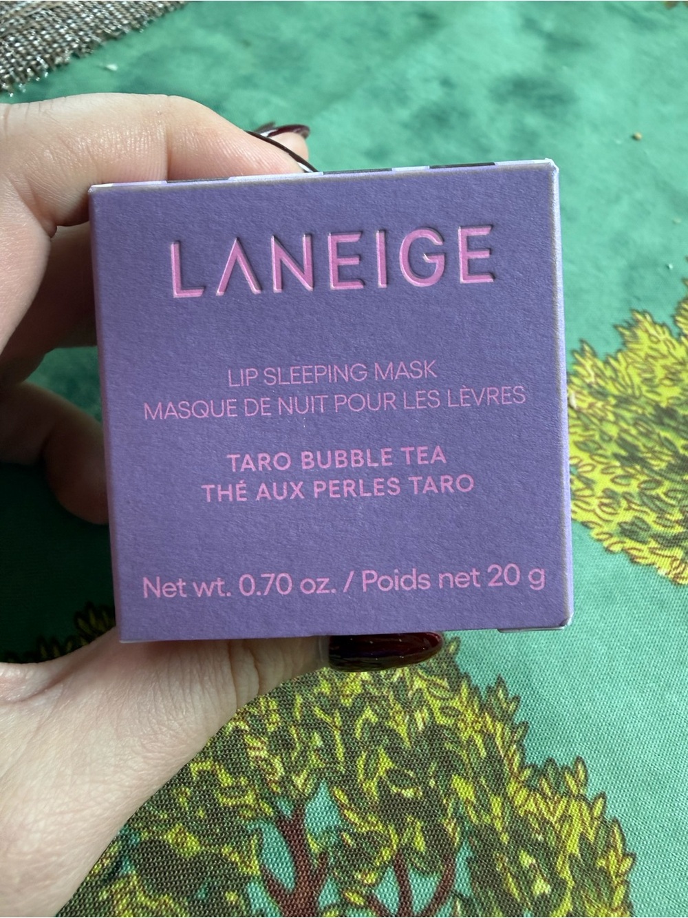 New! LANEIGE Lip Sleeping Mask - taro bubble tea